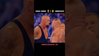 Brock Lesnar vs Undertaker best Ribery in WWE wwe brocklesnar undertaker shots [upl. by Dorfman225]