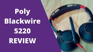 Poly Blackwire 5220 Review amp MIC Test [upl. by Iona]