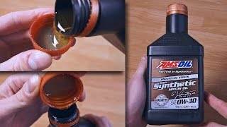 Amsoil Signature Series 0W30 original engine oil show [upl. by Yvi]