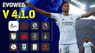 eFootball 2025  New EvoMod Patch V41 Kits amp Transfers of the 202425 season [upl. by Jowett855]