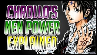 Explaining Chrollos Nen Ability Bandits Secret [upl. by Deraj458]