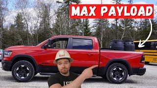 RAM 1500 Rebel MAX Payload Test  Better Then my POWER WAGON [upl. by Nitsug]