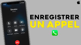 COMMENT ENREGISTRER UN APPEL SUR IPHONE  TUTO [upl. by Nealah]