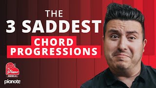 The 3 Saddest Chord Progressions Saddest Chord Progressions Ranked  The Piano Bench Ep 25 [upl. by Martina711]