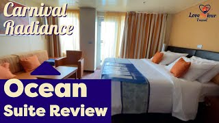 Carnival Radiance Ocean Suite Review [upl. by Strephon]