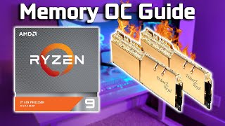 Ryzen Memory Overclocking and Tuning Guide  ASUS X570 [upl. by Atinna]