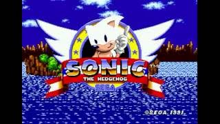 White Sonic in Sonic the Hedgehog Genesis  Longplay [upl. by Neyrb]