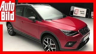 Quickshot Seat Arona 2017  Erster Crossover der VWGruppe [upl. by Leahey57]