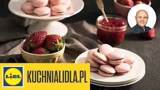 🍪👌Francuskie makaroniki  Paweł Małecki  Przepisy Kuchni Lidla [upl. by Standford]