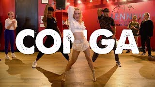 Gloria Estefan  quotCONGAquot I Choreography by NikaKljun [upl. by Lannie335]