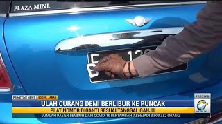 Ulah Curang Demi Lolos Ganjil Genap Puncak [upl. by Euhc294]