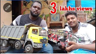 Bharath benz truck Miniature [upl. by Akerahs]