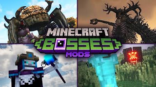 Top 10 Mods That Add Bosses To Minecraft Part 2  120111651122 [upl. by Elpmid]