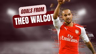 A few career goals from Theo Walcott [upl. by Randi935]