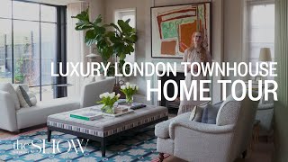 Luxury London Townhouse  Irene Gunter  SheerLuxe Home Tour [upl. by Rafael]