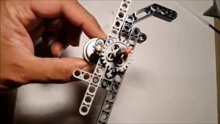 Simple method to couple and mount a DC motor on LEGO  DIY [upl. by Shelba]