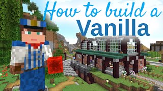 Vanilla Redstone Train Station A quotHow to build aquot Minecraft Tutorial [upl. by Annoya]