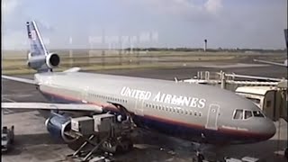 United Airlines DC10  Takeoff from Honolulu [upl. by Thorr]