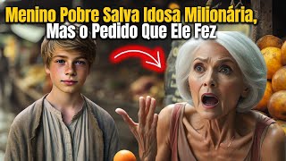 Menino Pobre Salva Idosa Milionária Mas o Que Aconteceu Depois Mudou Seu Destino Para Sempre [upl. by Annaiviv383]