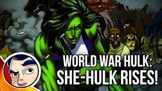 quotSmashing Iron Man amp SheHulk  Daredevilquot  World War Hulk 2007 Complete Story PT3  Comicstorian [upl. by Ydnamron]