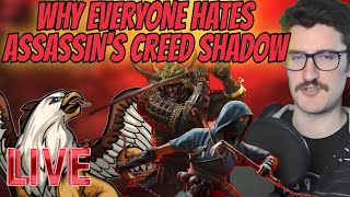 WHY DOES EVERYONE HATE ASSASSINS CREED SHADOW  GRIFFIN GAMING LIVE [upl. by Otsuj]