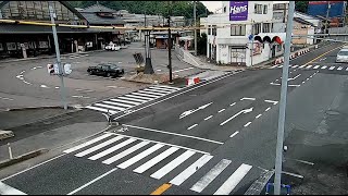 道路カメラ安来駅前安来町 [upl. by Blau77]