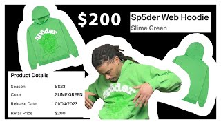 Sp5der Web Hoodie  Slime Green  Spring Summer 2023 Item Review [upl. by Marabelle]