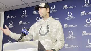 Indianapolis Colts Shane Steichen Gives Injury Updates On Bernhard Raimann Tyquan Lewis [upl. by Clarette290]