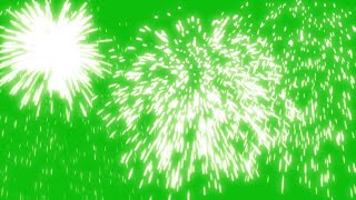 Fireworks Green Screen FREE TO USE [upl. by Landa]