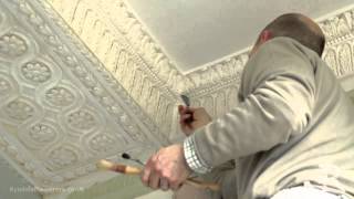 Ornate Plaster Restoration  Ryedale Plasterers Limited [upl. by Phelips]