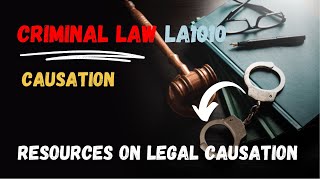 Resources on Legal Causation  Causation criminal law [upl. by Anyar]