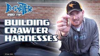 How to build spinner rigs and crawler harnesses for walleye fishing [upl. by Leveroni438]