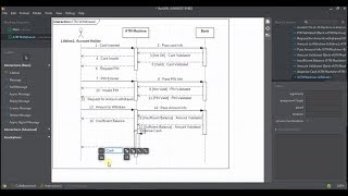 How to Draw Sequence Diagram in StarUML [upl. by Emma105]