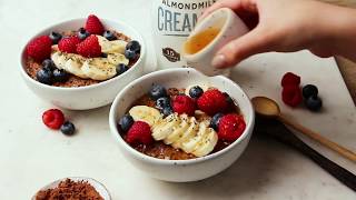 Cook with Califia  Cacao Chia Oatmeal Bowls [upl. by Brigid]