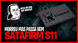 Como resolver problema no SSD  SATAFIRM S11 [upl. by Anallese]