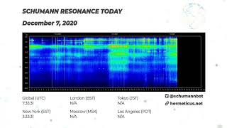 Schumann Resonance Live  247 Live Graph [upl. by Eltsyek634]