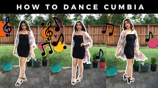 HOW TO DANCE CUMBIA  Cumbia tutorial  TIPS   Priscilla Rodriguez [upl. by Udenihc]