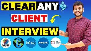 Clear Any Client Interview How To Clear Internal Interview  Cognizant  Wipro  TCS  Infosys HCL [upl. by Annoit]