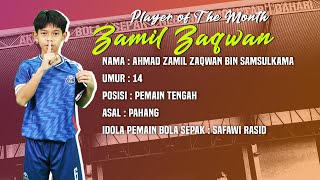 Player of The Month Akademi Bola Sepak Negara Mokhar Dahari [upl. by Theresita]