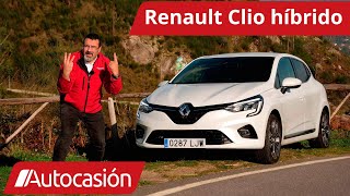 Renault Clio híbrido 2020  Prueba  Test  Review en español  Autocasión [upl. by Nylacaj]