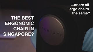 BEST ERGO CHAIR IN SINGAPORE  ERGOTUNE SUPREME V2 REVIEW [upl. by Narcho]