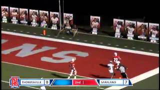 Saraland 22 Sean Long makes a move and goes 62 yards untouched on a TD run [upl. by Carlynne]