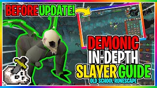 OSRS  How To Kill Demonic Gorillas  Slayer Guide   EVERYTHING YOU NEED TO KNOW [upl. by Gayelord]