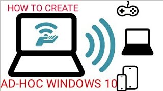 How To Create Ad hoc network in windows 10 [upl. by Sedberry]