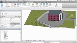 Create a Subregion of a Toposurface in Revit Architecture [upl. by Amleht335]