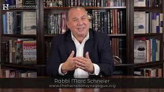 Rabbi Marc Schneiers Shabbat Message for April 13 2024 [upl. by Biddle319]