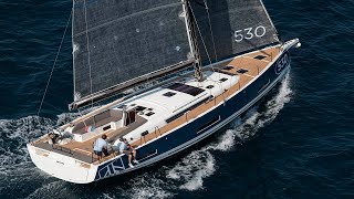 DUFOUR 530  NEW SAILING YACHT  DUFOUR YACHTS [upl. by Riggs]