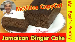 Jamaican Ginger Cake [upl. by Moazami]