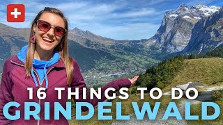 16 Things To Do In Grindelwald Switzerland  Jungfraujoch First Cliff Walk Bachalpsee Pfingstegg [upl. by Ailadgim137]