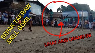 Sepak Takraw Skill Dewa l Natas Nekang Reo VS Ruteng [upl. by Annawik]